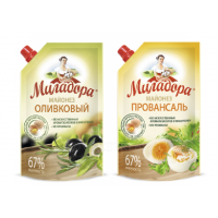 Майонез "Миладора" 390/400г провансаль/оливковый