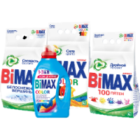 Стиральный порошок и гель BIMAX, 3 кг