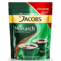JACOBS MONARCH Кофе растворимый, 75 г