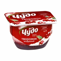 Творожок Чудо вишня 4,2 % 115 г в ассорт.