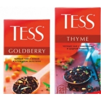 Чай TM «Tess» в ассортименте 25 пакетов
