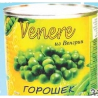 Горошек зеленый TM «Venere» в/с 212 мл Венгрия
