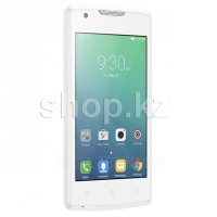 Смартфон Lenovo A1000m, 4Gb, White (PA490148RU)