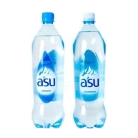 A’SU Вода минеральная с газом и без газа, 1,5 л.