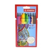 Фломастеры STABILO Pen 68 12 штук