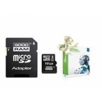 КАРТА ПАМЯТИ GOODRAM MICROSD CLASS 4 / 16GB + ANTIVIRUS NOD32 MOBILE SECURITY 1ГОД 1 УСТРОЙСТВО (153449)