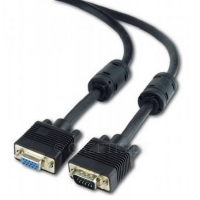 КАБЕЛЬ VGA PREMIUM GEMBIRD CABLEXPERT CC-PPVGAX-6B, 15M/15F