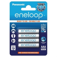 АККУМУЛЯТОРЫ PANASONIC ENELOOP AAA 750 4BP(BK-4MCCE/4BE)