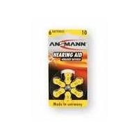 Батарейки Ansmann Zinc Air ZnOCC-1.4V-AZA10-bl6