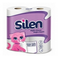 Полотенце бумажное TM «Silen» 4 шт