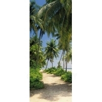 Фотообои - дверной декор 2-1313 Way to the beach
