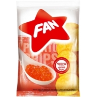 Чипсы FAN в ассорт. пак, 120г