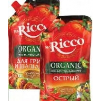 MR.RICCO Кетчуп в ассорт. 350г