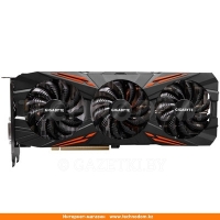Видеокарта Gigabyte Nvidia GeForce GTX 1080 8Gb G1 GAMING (DVI+HDMI+3*DP)(GV-N1080G1 GAMING-8GD)