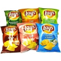 Lays Чипсы в ассортименте 80 г