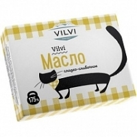 Масло VILVI сладко сливочное фольга 175г