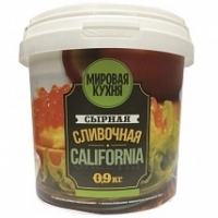Продукт сырный ТМ «Мировая Кухня» сырная California сливочный 900 гр