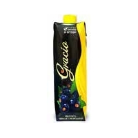 Сок черная смородина GRACIO, 1л