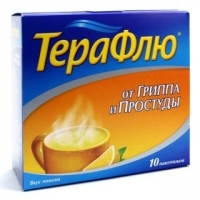 ТераФлю от гриппа и простуды №10 пор.д/р-ра для приема внутрь пак.