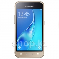 Смартфон Samsung Galaxy J1 (2016), 8Gb, Gold + пауэрбанк в подарок!