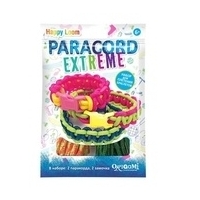 HAPPY LOOM. PARACORD EXTREME НАБОР ВО ФЛОУПАКЕ: 2 ПАРАКОРДА, 2 ЗАМОЧКА