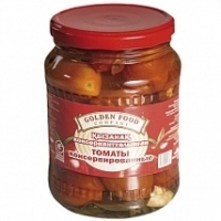 Томаты GOLDEN FOOD Консервированные стекл/банка 700г