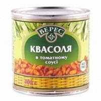 Фасоль ВЕРЕС в томатном соусе 400г