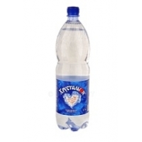 Хрустальная Вода с газом без газа 1л