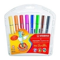 Фломастер STABILO Trio Scribbi (8 шт)