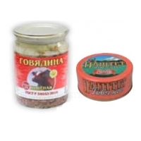 Паштет/Г овядина тушеная/Паштет ГИПАР 100/180/500/525 г