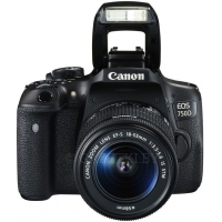 Фотоаппарат Canon EOS 750D(W) EF-S 18-55 IS STM kit Black