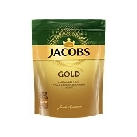 КОФЕ JACOBS GOLD 140Г ПАКЕТ